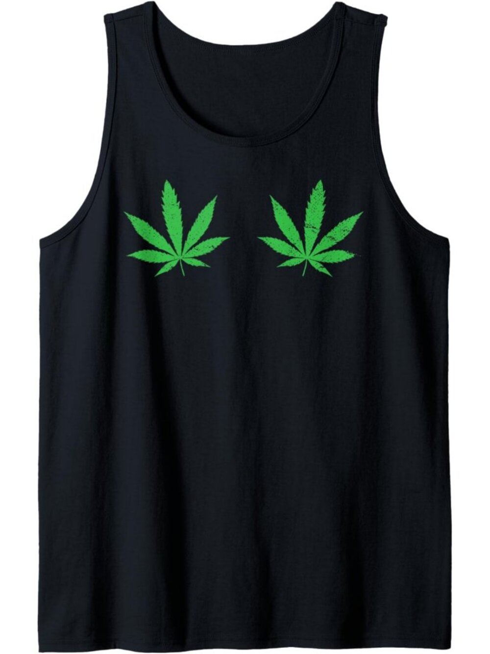420 Cannabis Tank Top - Weed Leaf Graphic, Stoner Gift, Fun Summer Style